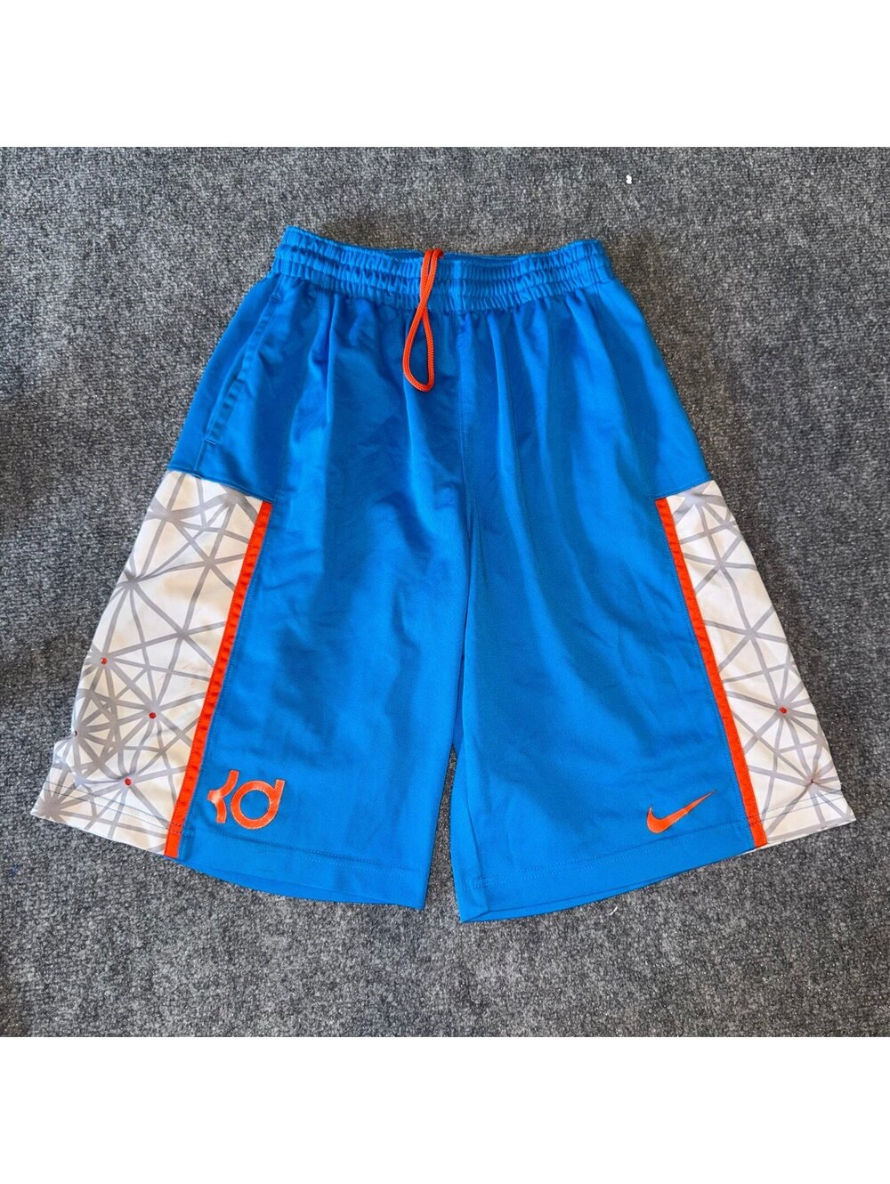 Nike KD Basketball Hoop Shorts Grail Mens SM Vtg y2k 90s Rare